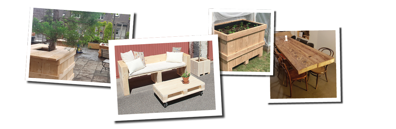 Polaroid von Bildern aus der Bildergalerie